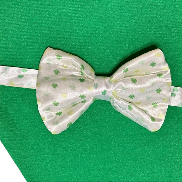 🍀 Bad & Boozy Tee and Clover Bow Tie! 🍀 - Picture 2 of 5